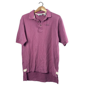 Men's Burgundy Orvis Polo Shirt S